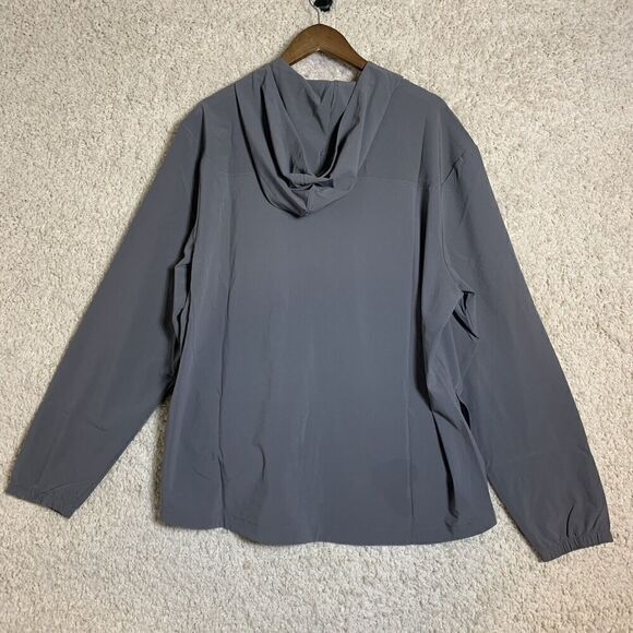 Z By Zella NWT Grey Traction Training Hooded Jacket Mens Size XL‎ Wind Breaker - Picture 5 of 14